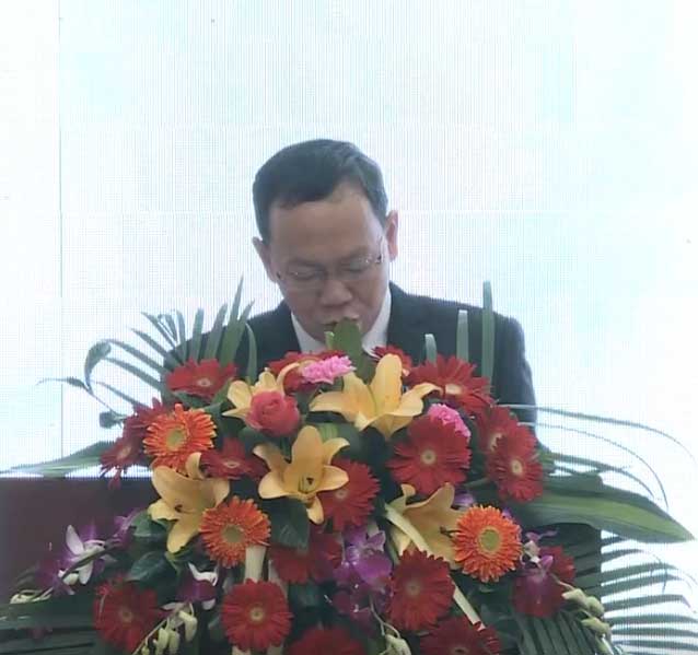 合生雅居董事长龙红致辞