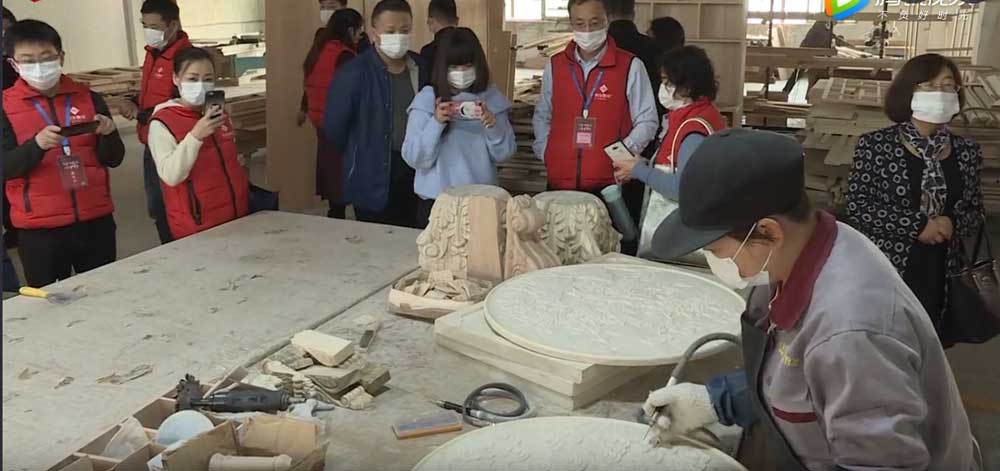 合生雅居经销商参观工厂