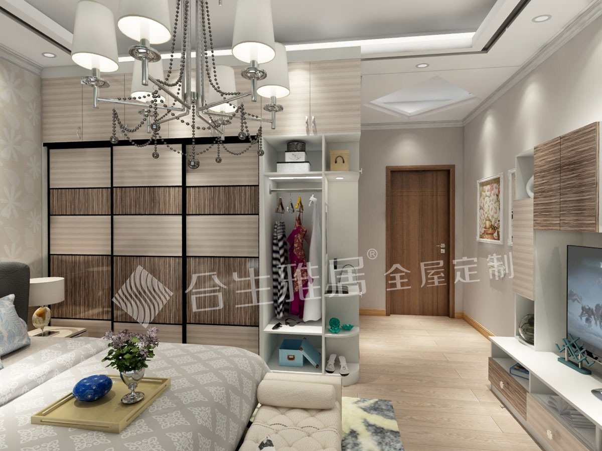 卧室定制整体衣柜实用性强吗——空间合理化